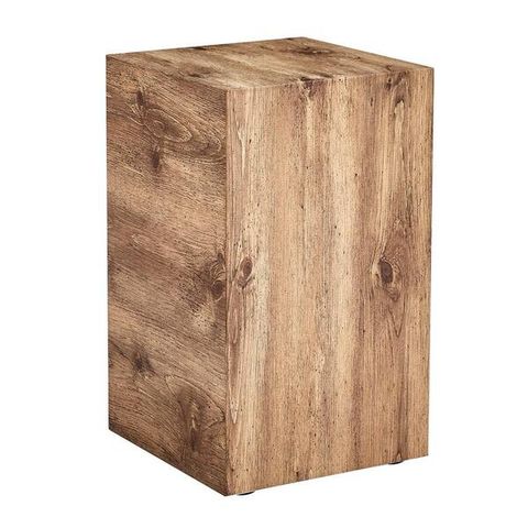 11 In. Natural Rectangle End Table Compact Mdf Coffee Table Stylish ... for Grey End Table Mdf Coffee Table Accent Side Table